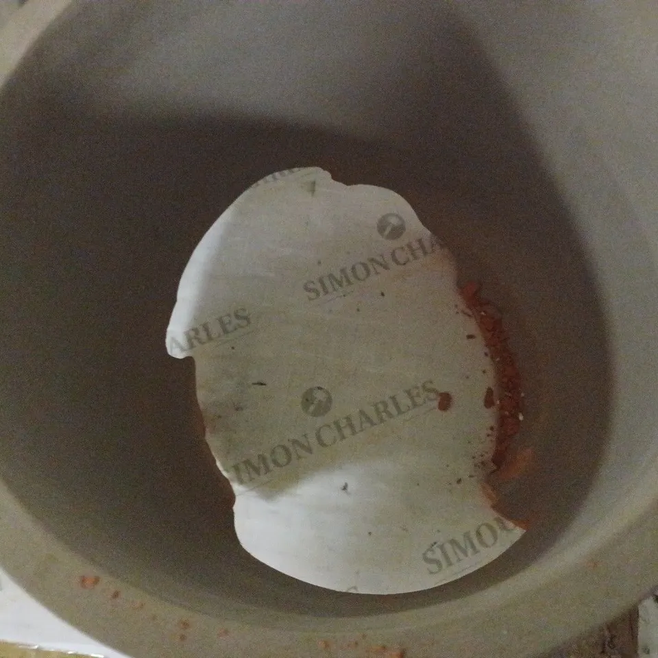 PATTERNED PLANTER - STONE (SET OF 2) RRP £90