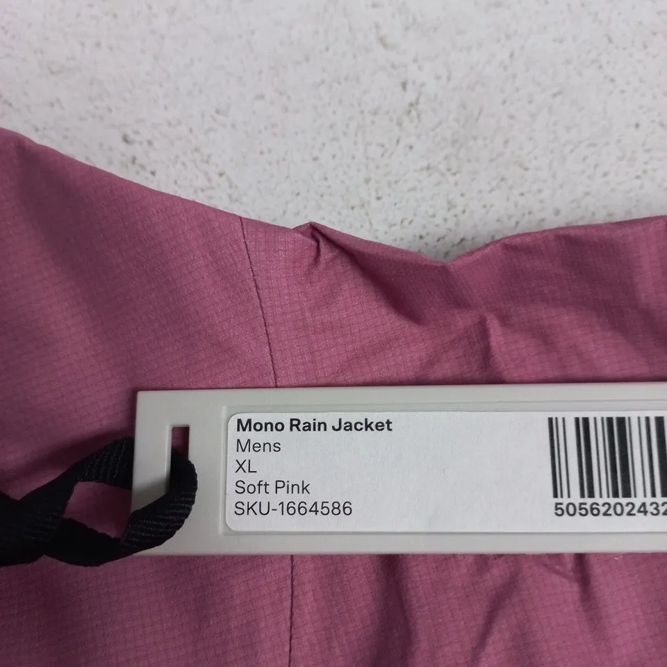 MONO RAIN JACKET – MENS XL SOFT PINK (SKU-1664586) – UC