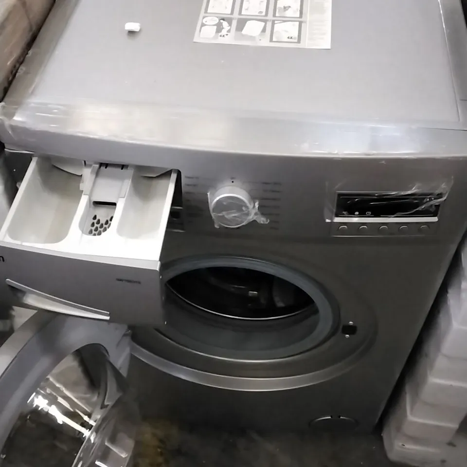 SWAN SW15831S 8KG 1200 SPIN WASHING MACHINE-SILVER 