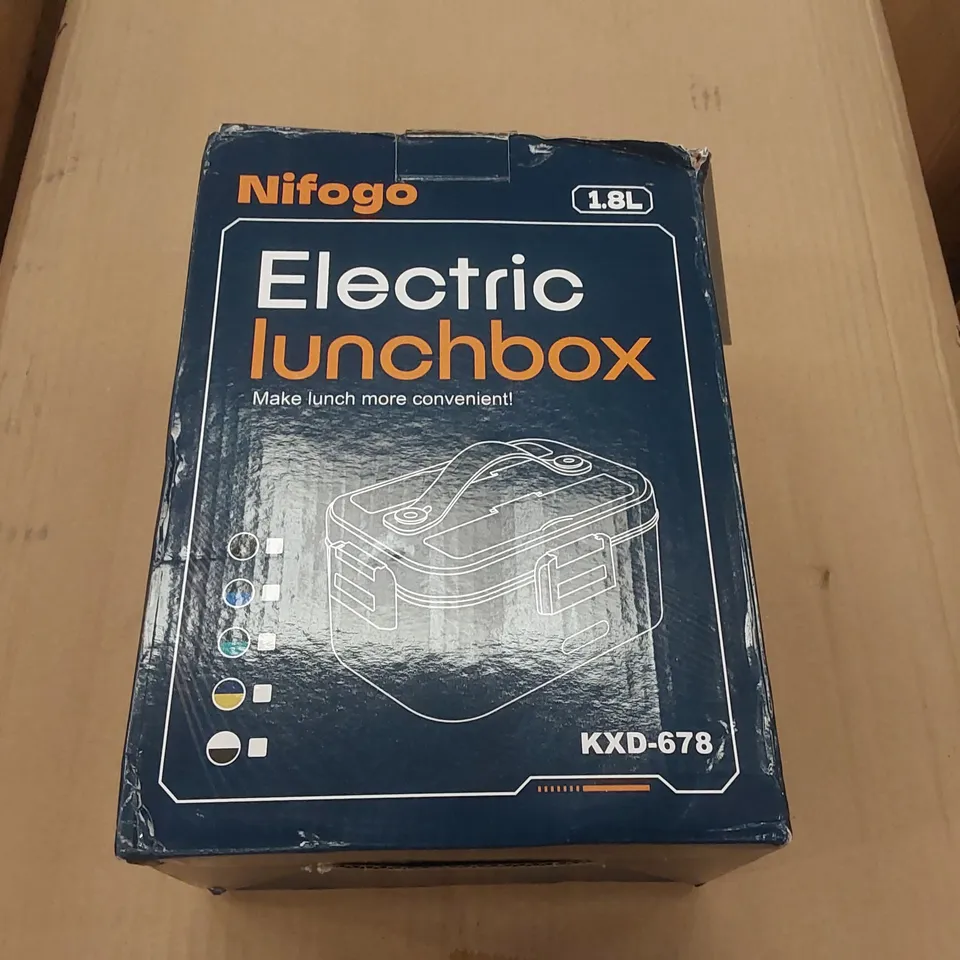 BOXED NIFOGO ELECTRIC LUNCH BOX