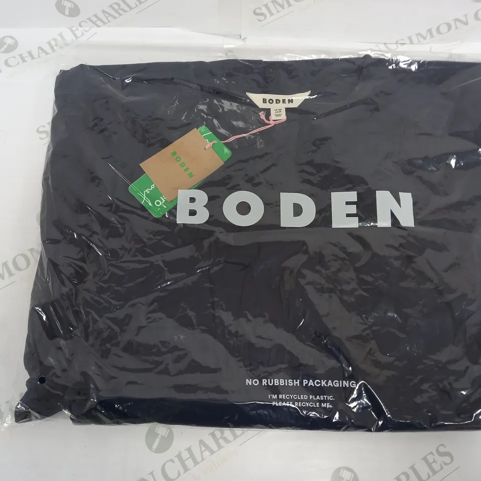 BODEN THEA SLEEVELESS MIDI DRESS IN NAVY - UK 12R