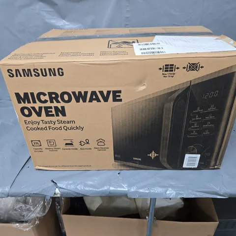 BOXED SAMSUNG MS23K3513AK/EU SOLO 23L MICRCOWAVE OVEN - COLLECTION ONLY