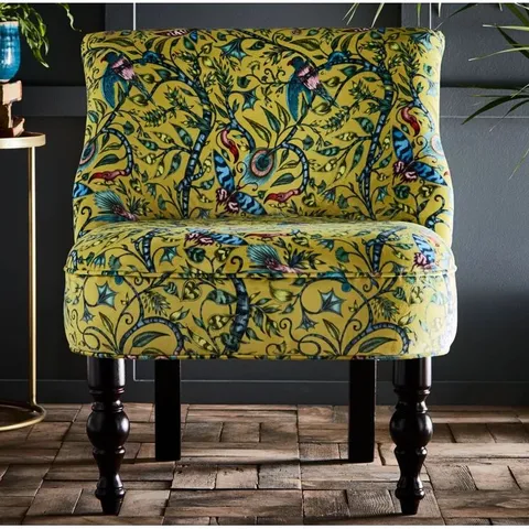 BOXED LANGLEY CHAIR - LIME/PATTERNED (1 BOX)