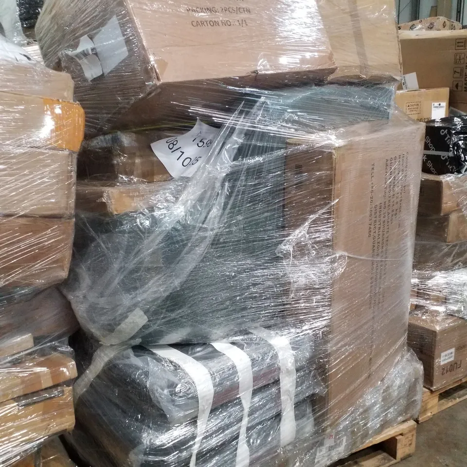 PALLET CONTAINING ASSORTED PRODUCTS INCLUDING RECTANGULAR DINING TABLE, MATTRESS & FURNITURE PARTS