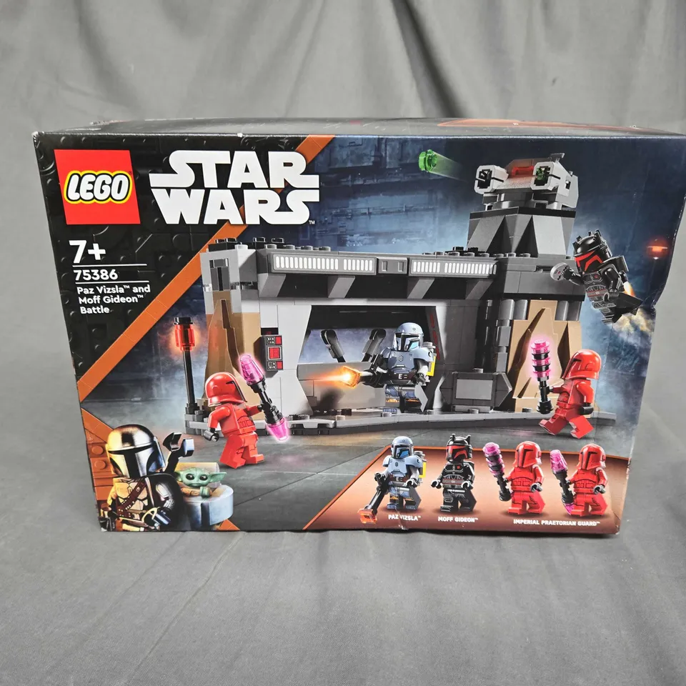 LEGO STAR WARS - PAZ VIZSLA AND MOFF GIDEON BATTLE - 75386