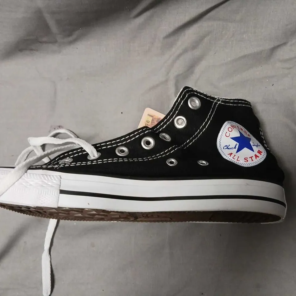 CONVERSE CHUCK TAYLOR ALL STAR HIGH-TOP SNEAKERS – BLACK SIZE 4.5