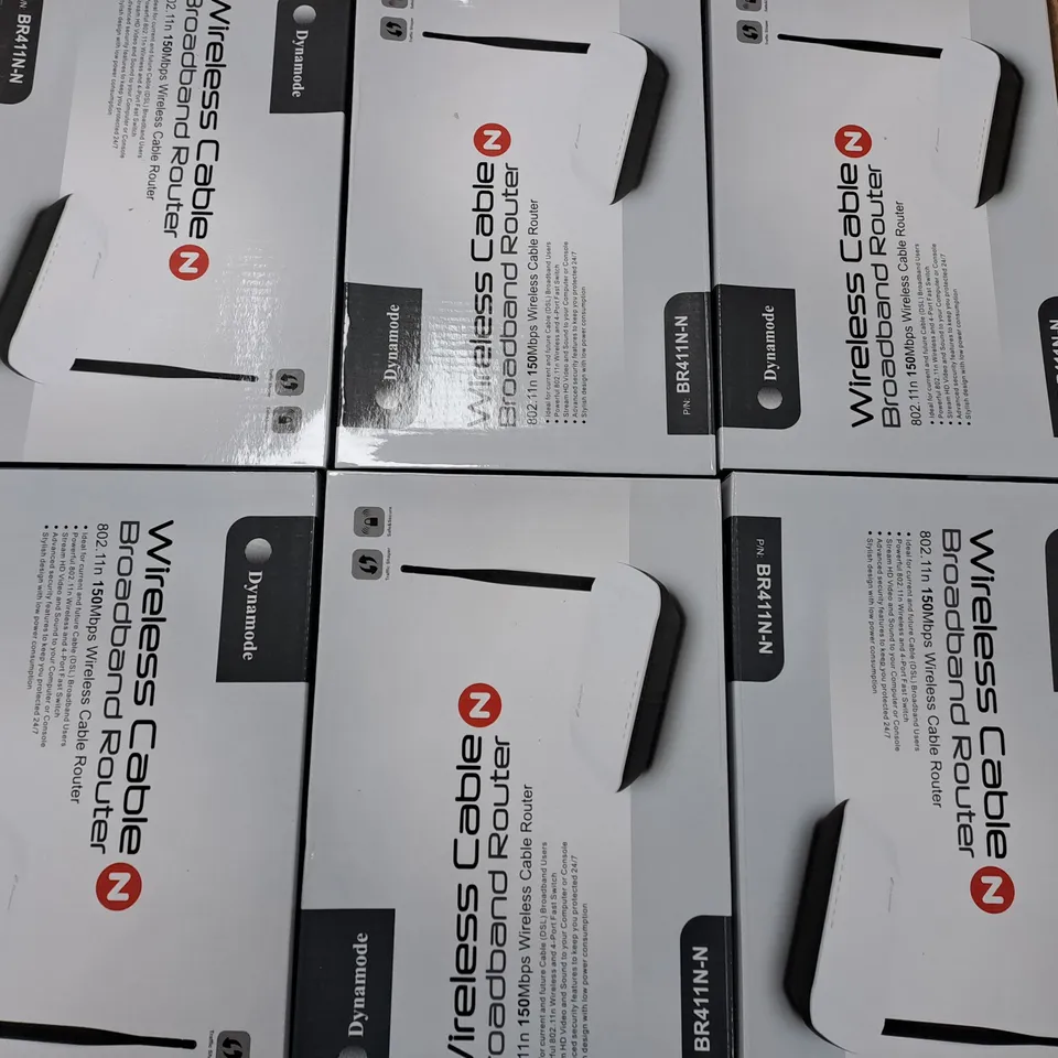 APPROXIMATELY 30 DYNAMODE WIRELESS CABLE BROADBAND ROUTERS (BR411N-N)