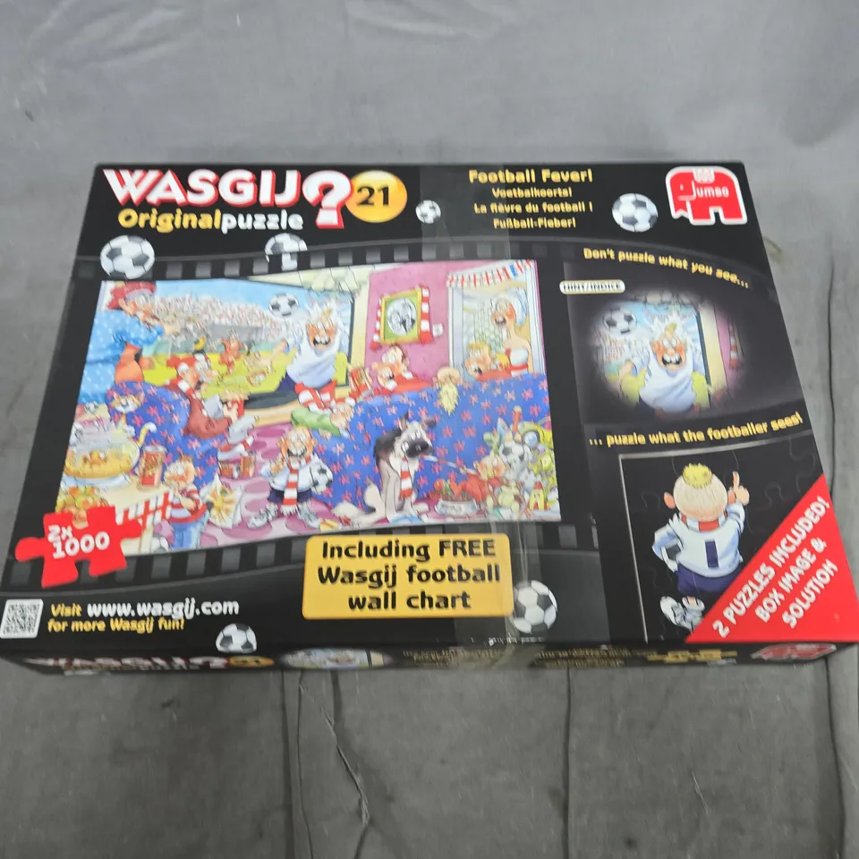 FOOTBALL FEVER 2-IN-1 ORIGINAL PUZZLE BOX