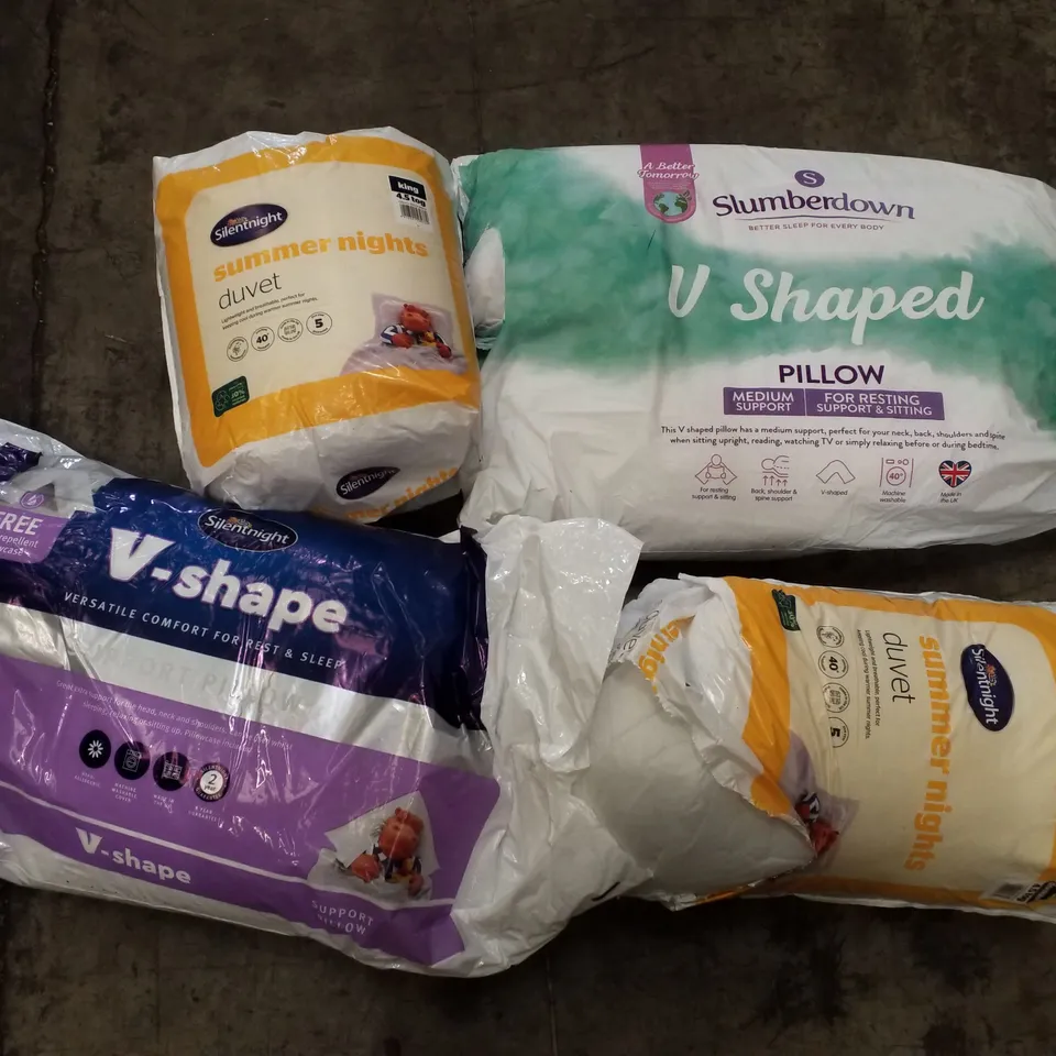 PALLET OF 2 BOXES CONTAINING ASSORTED BEDDING