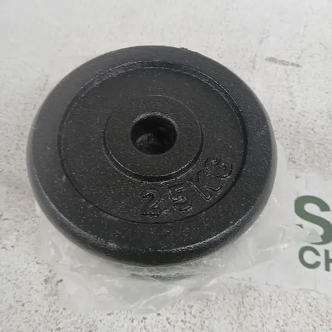 6X 2.5 KG WEIGHT PLATES – BLACK