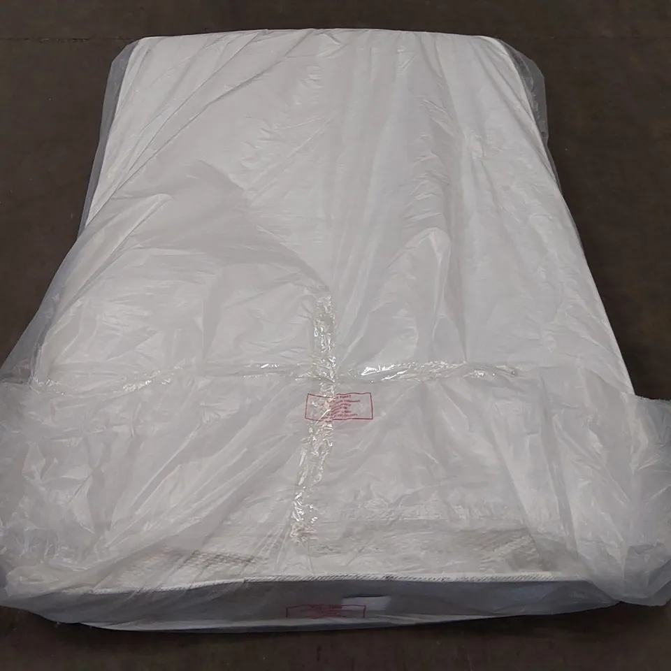 QUALITY BAGGED HYBRID MEMORY NATURAL OPEN COIL 4FT SMALL DOUBLE MATTRESS 