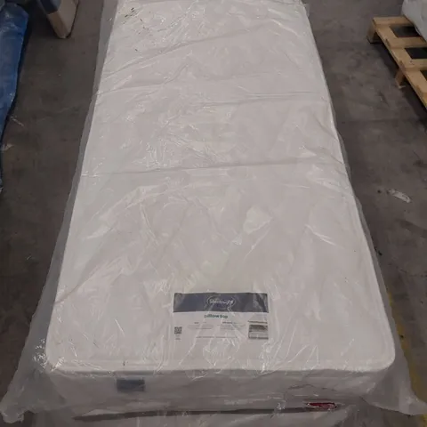 QUALITY BAGGED SILENTNIGHT 90cm SINGLE PILLOWTOP MIRACOIL MATTRESS 