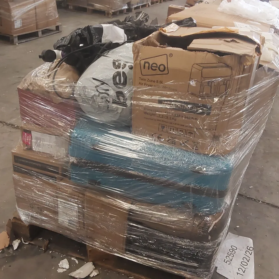 PALLET CONTAINING A LARGE QUANTITY OF ASSORTED HOUSEHOLD ITEMS ECT