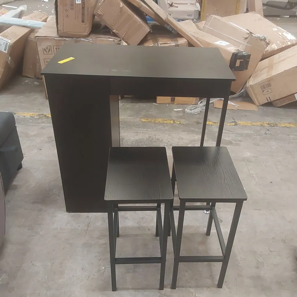 RECHABA 2 - PERSON DINING SET COLOUR: BLACK
