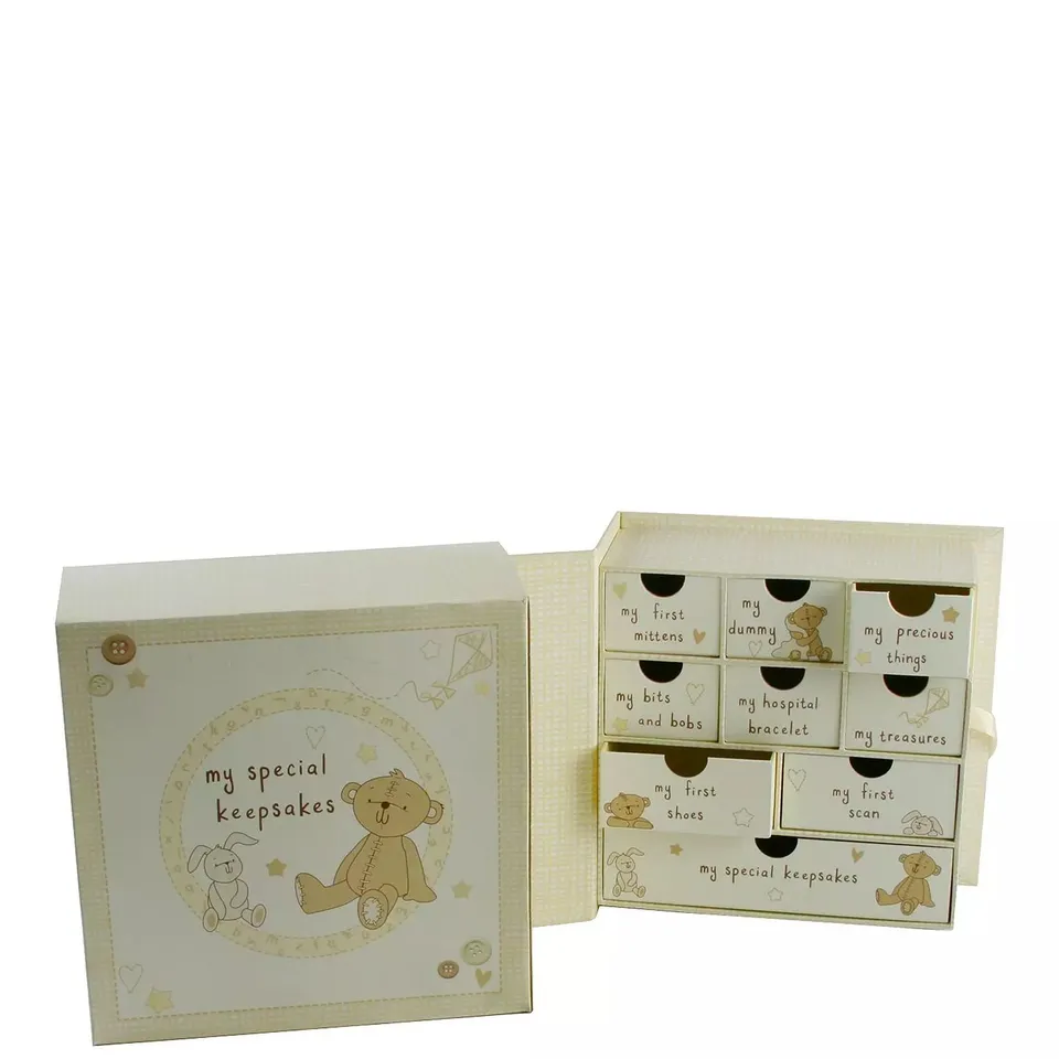 BUTTON CORNER KEEP SAKE BOX RRP £19.99