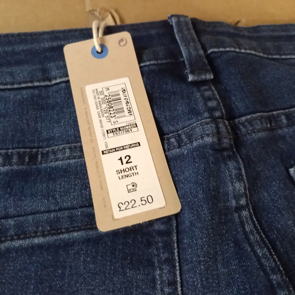 M&S THE IVY SKINNY JEANS - 12 SHORT 