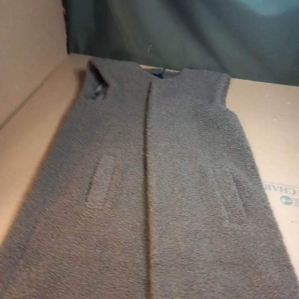 WOMENS KHAKI WINTER ETHNIC GILET SIZE M