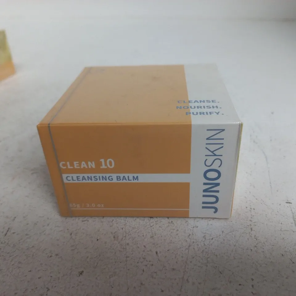LOT OF APPROXIMATELY 250 SEALED JUNOSKIN CLEAN 10 85ML CLEANSING BALMS