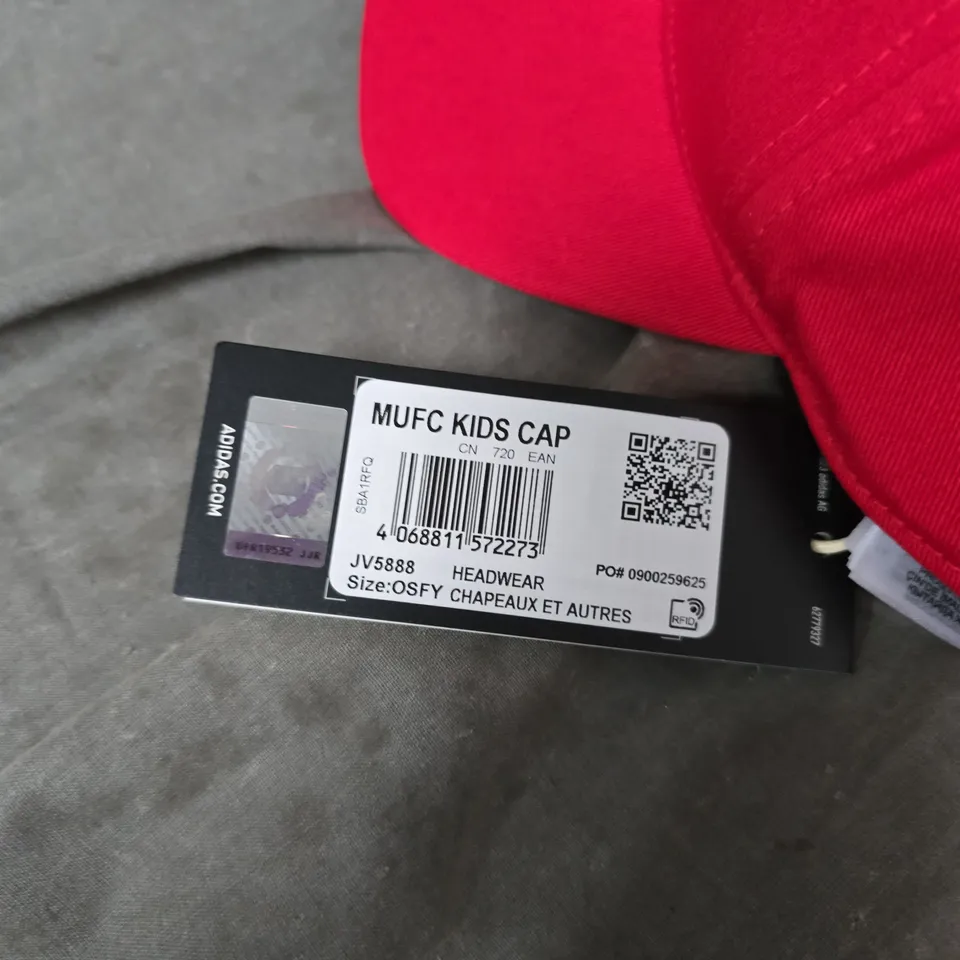 MANCHESTER UNITED KIDS CAP