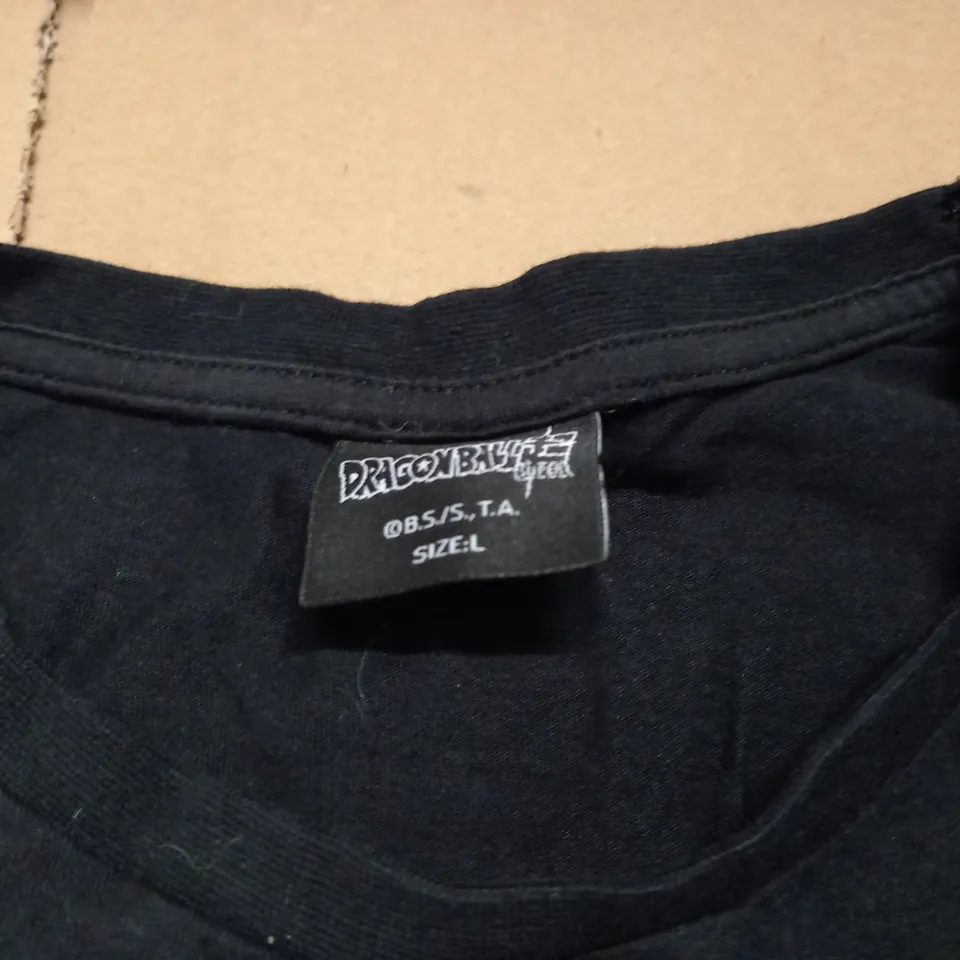 DRAGONBALL Z BLACK T-SHIRT - L