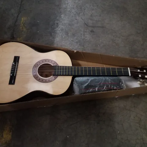 BOXED DAWOO 3/4 SIZE 36 INCH CLASSIC ACOUSTIC GUITAR - WOOD