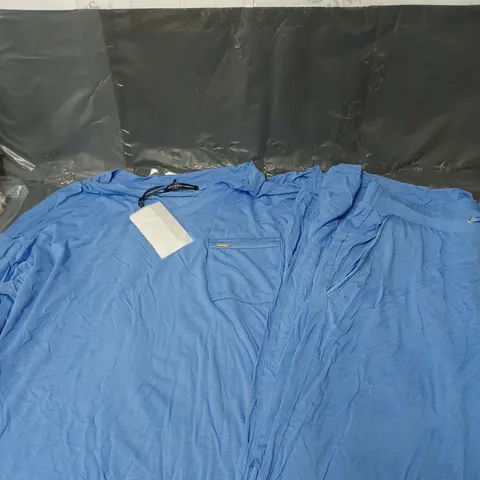 PRETTY YOU LONDON BAMBOO LOUNGE SET BLUE SIZE 8-10