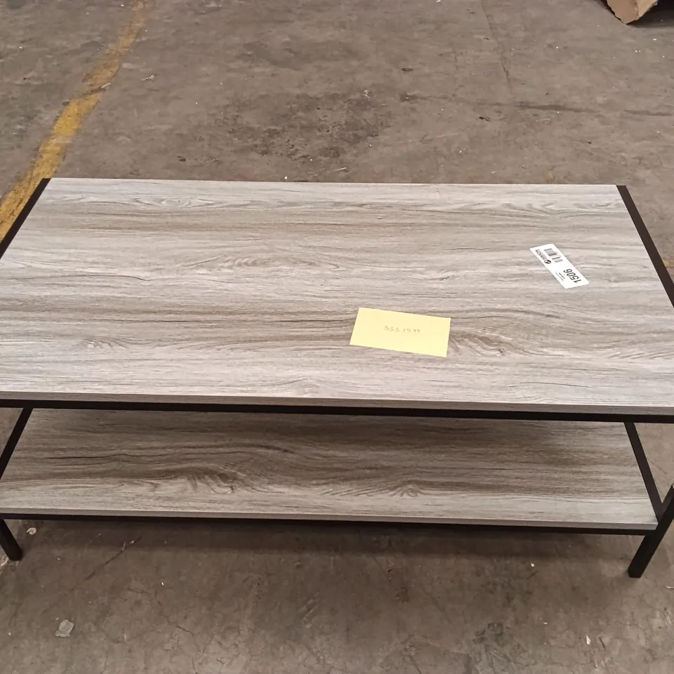 Wooden coffee table - grey