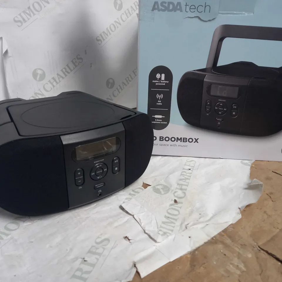 ASDA TECH CD BOOMBOX