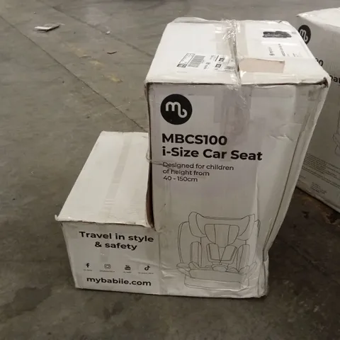 BOXED MYBABIIE MBCS100 I-SIZE CAR SEAT