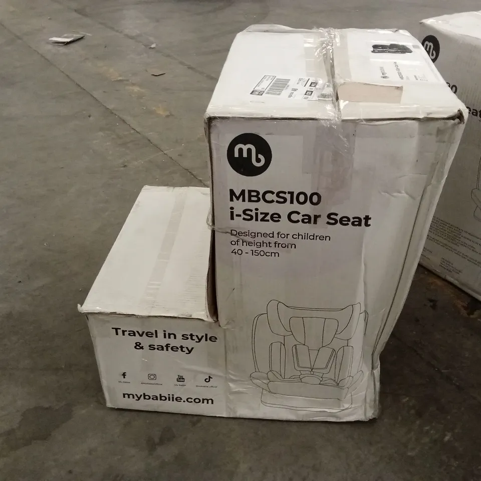 BOXED MYBABIIE MBCS100 I-SIZE CAR SEAT