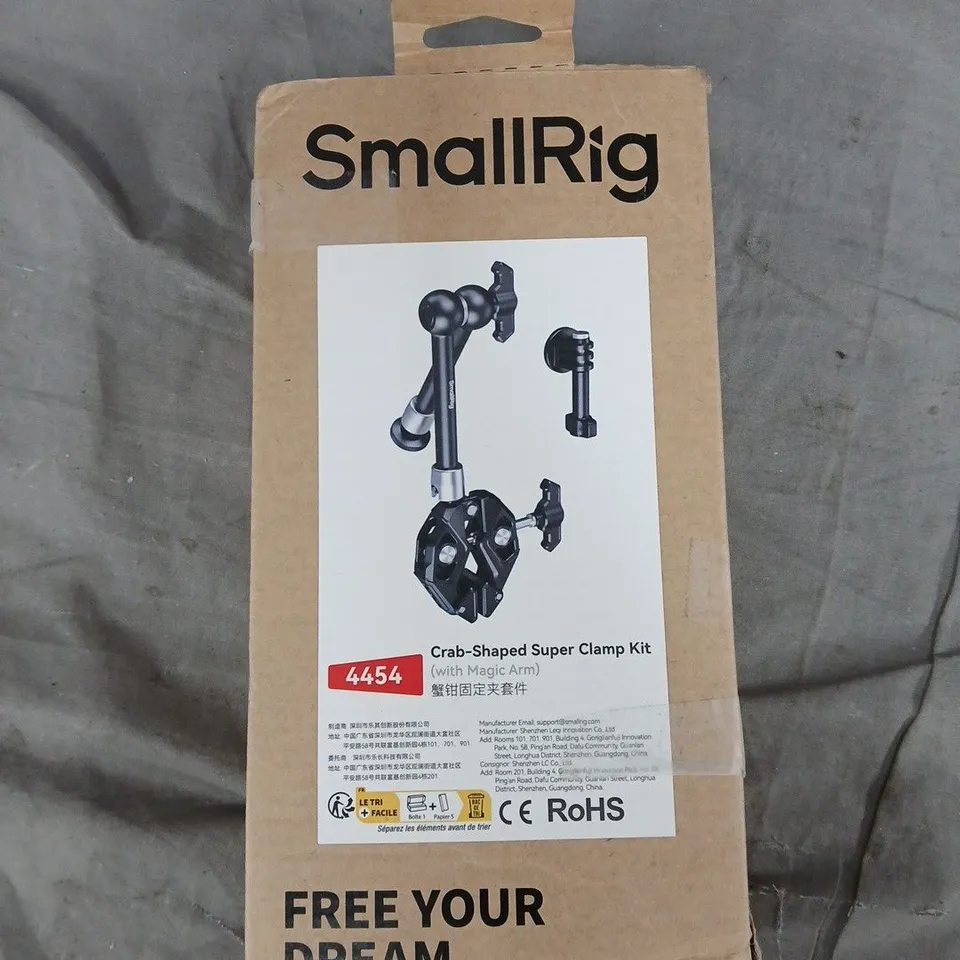 SMALLRIG CRAB-SHAPED SUPER CLAMP KIT 