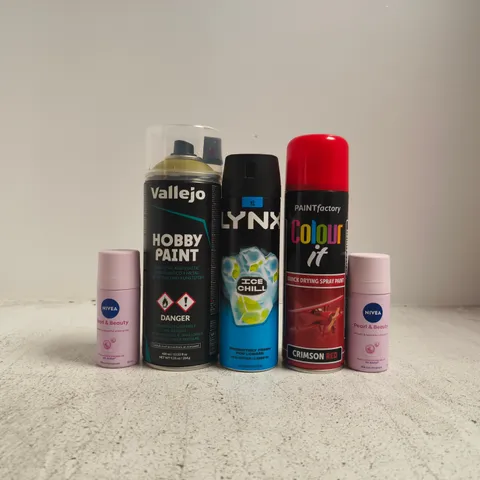 APPROXIMATELY 12 ASSORTED AEROSOL PRODUCTS - COLLECTION ONLY