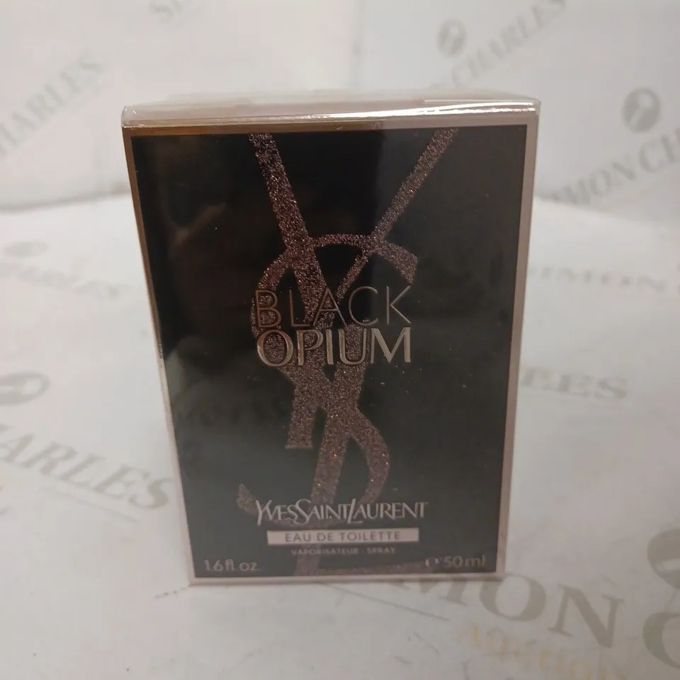 BOXED YVES SAINT LAURENT BLACK OPIUM EAU DE PARFUM 50ML 