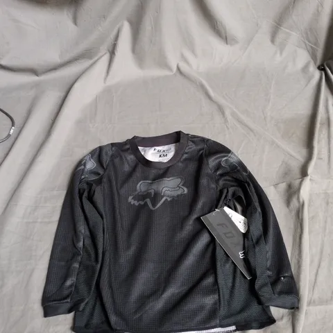 FOX RACING KIDS BLACKOUT JERSEY – KIDS MEDIUM (KM)