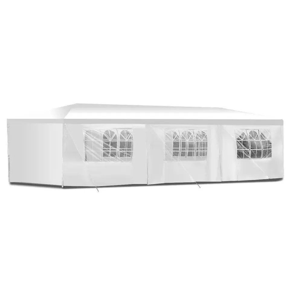 A BOXED BLATTEIS 3M X 9M IRON PARTY TENT