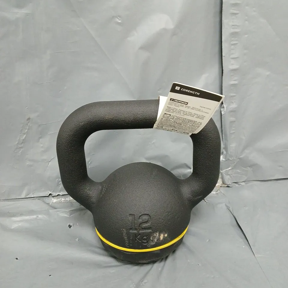DECATHLON 12 KG KETTLEBELL CORENGTH - COLLECTION ONLY 