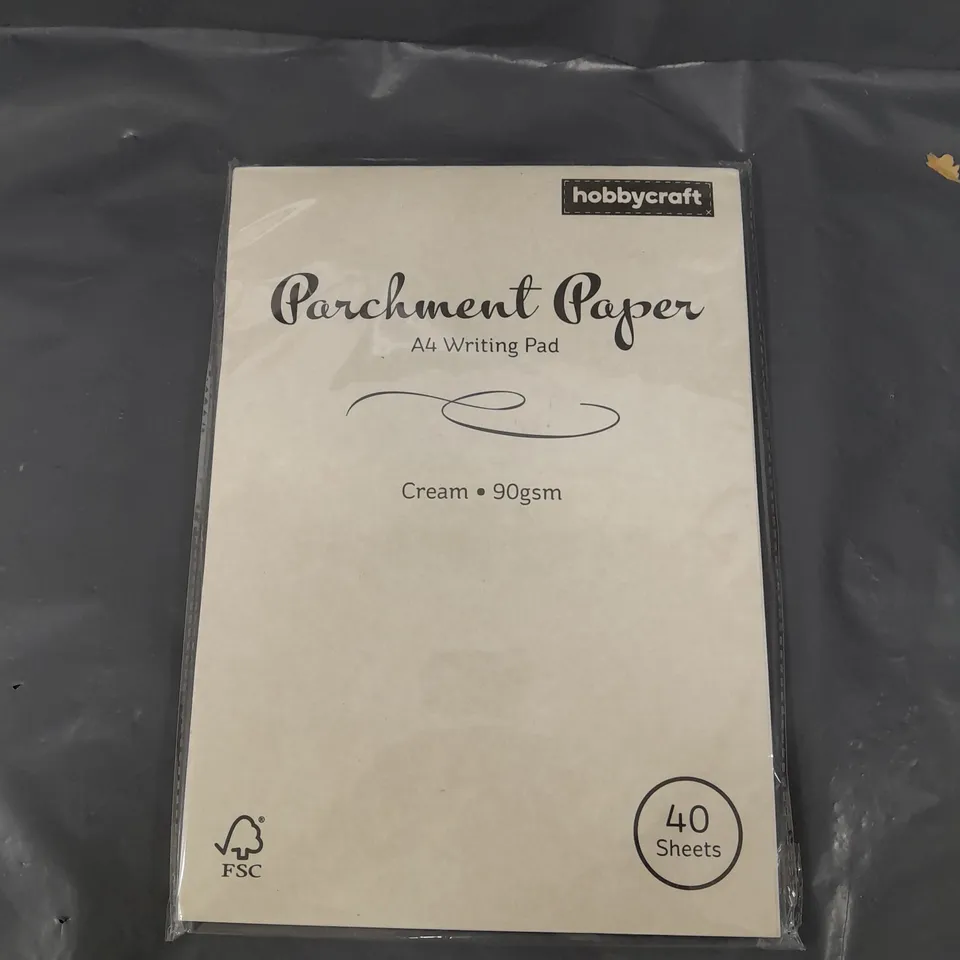 HOBBYCRAFT A4 CREAM PARCHMENT PAPER - 40 SHEETS 