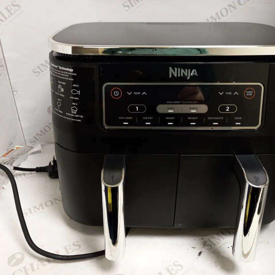 NINJA FOODI DUAL ZONE 7.6L AIR FRYER