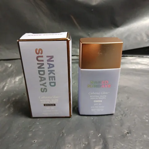 NAKED SUNDAYS CABANA GLOW MINERAL GLOW SERUM DROPS β BRONZE (SPF 50)