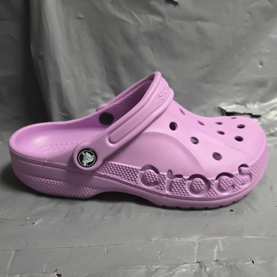 CROCS BAYA PURPLE CLOGS - UK M5/W6