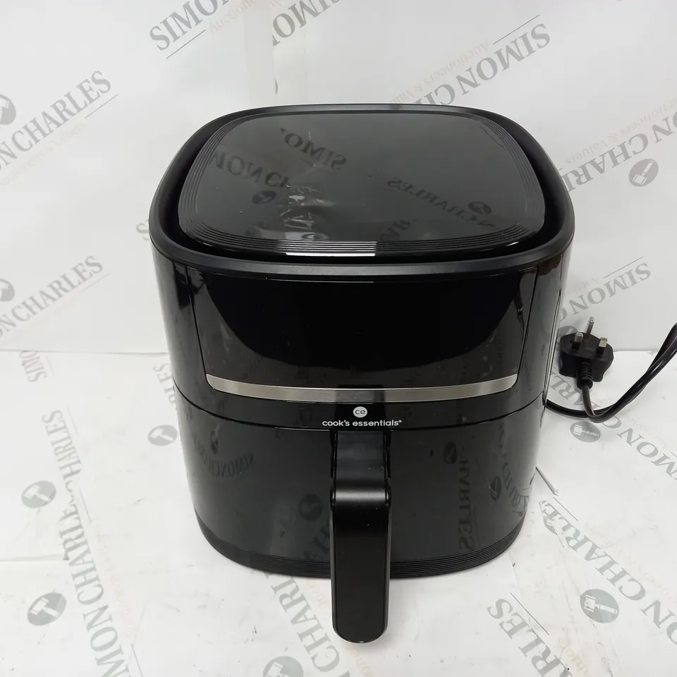 COOK'S ESSENTIALS 4L AIR FRYER BLACK