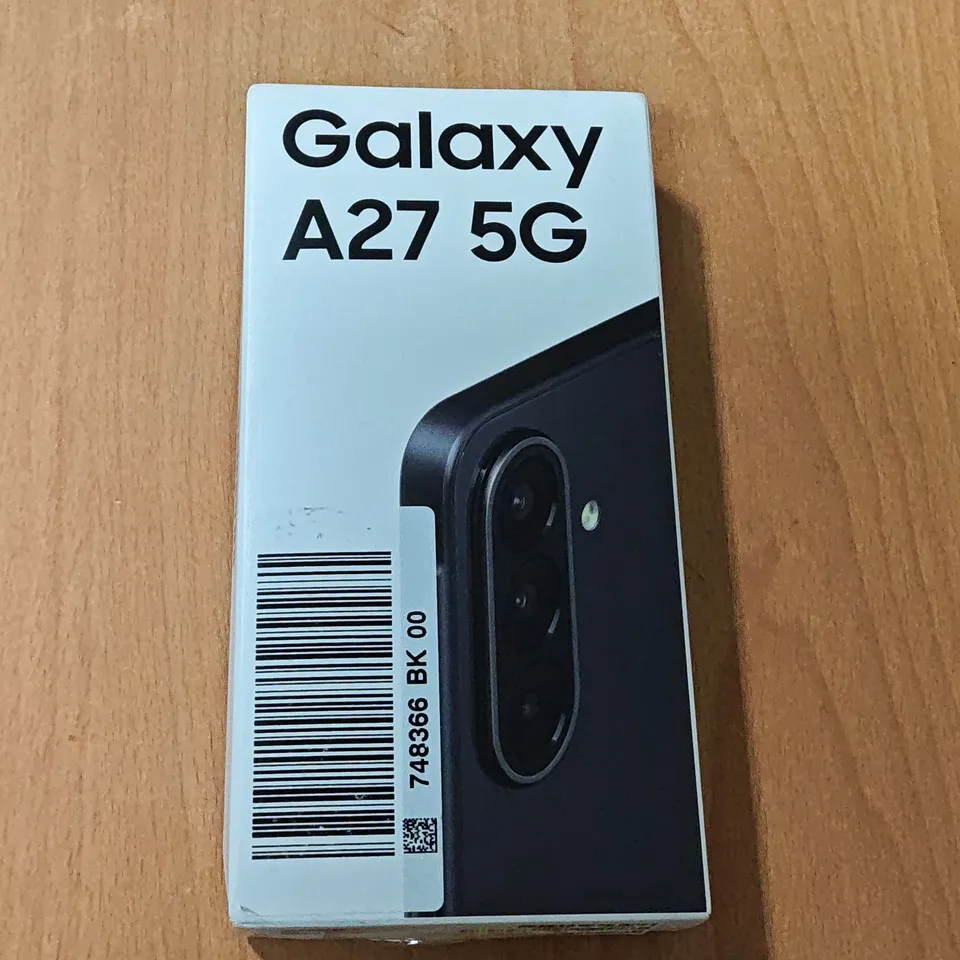 BOXED SAMSUNG GALAXY A27 5G 6/128GB IN BLACK - SM-A276B
