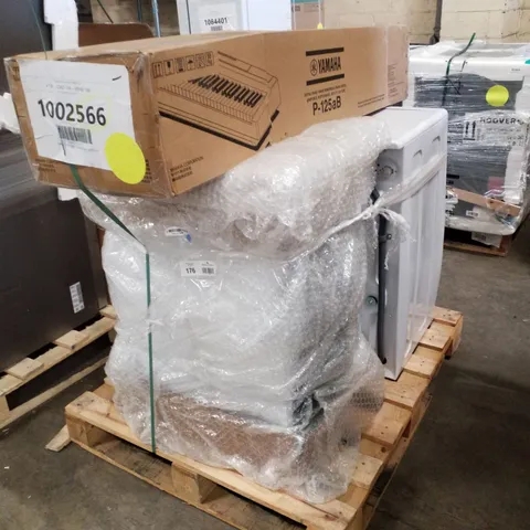 COMFEE SLIMLINE FREESTANDING DISHWASHER WHITE, HOOVER H-WASH 300 FREE STANDING WASHING MACHINE AND YAMAHA P-125AB PORTABLE DIGITAL PIANO - UNPROCESSED RAW RETURNS