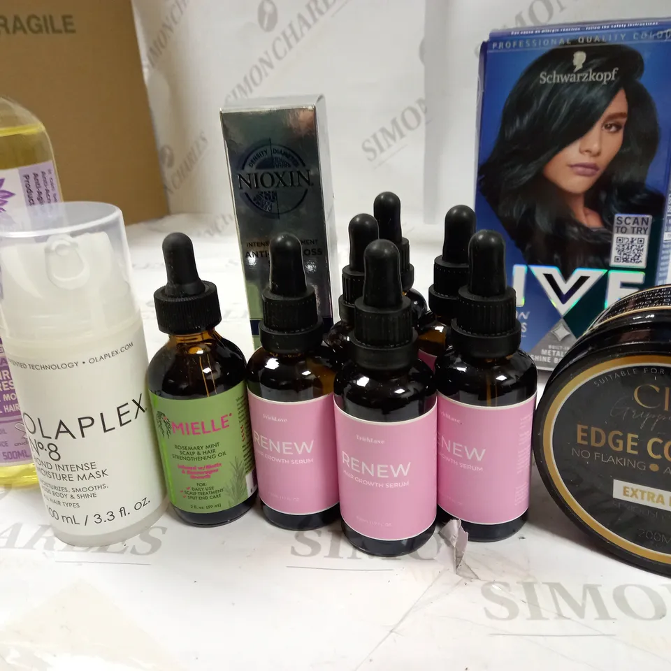 ASSORTMENT OF HAIRCARE PRODUCTS APPROX. 15 ITEMS 