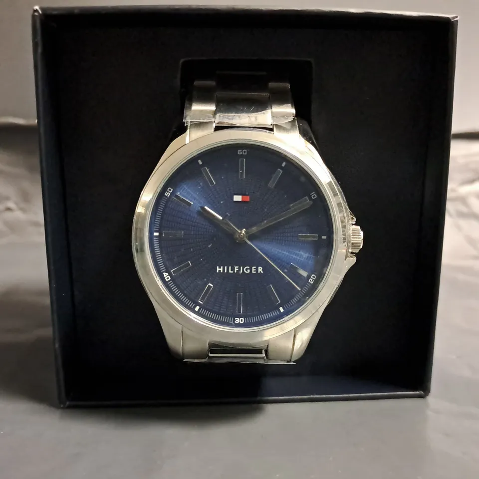 BOXED TOMMY HILFIGER HEREN HORLOGE BRUCE BLUE