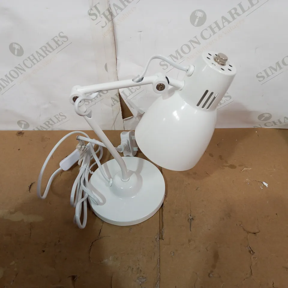 BOXED JOHN LEWIS WHITE DESK LAMP