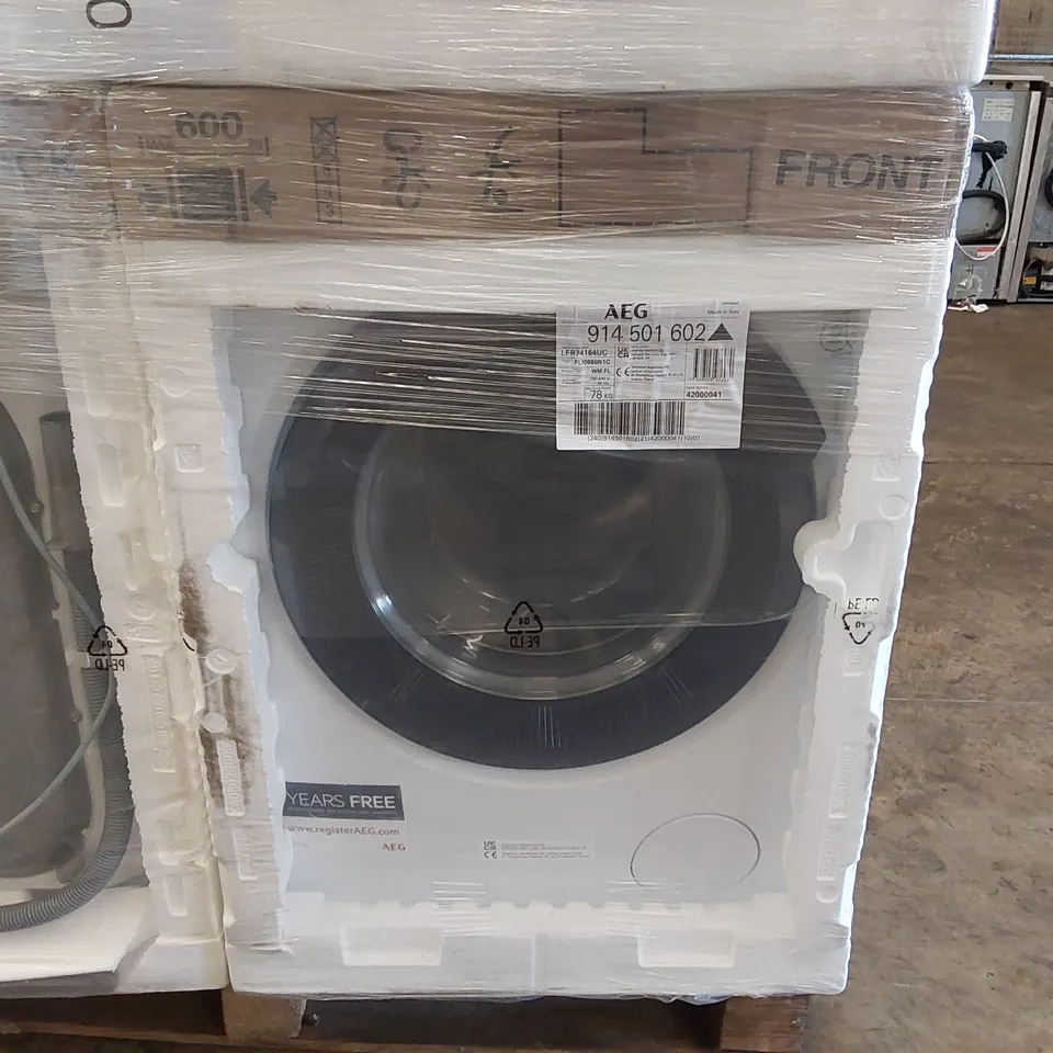 AEG LFR74164UC 10KG WASHING MACHINE WITH 1600 RPM - WHITE - A RATED RRP £875