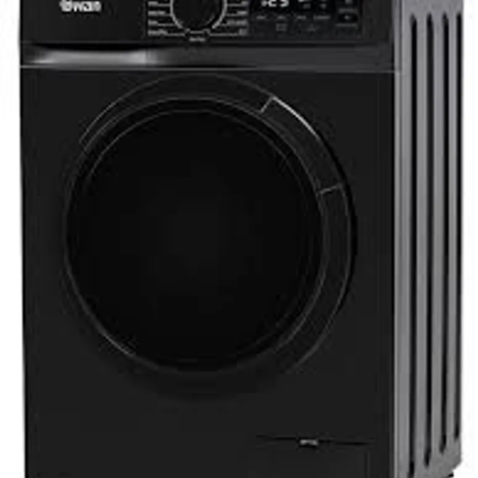 BOXED SWAN SW75130B 9KG LOAD, 1400 SPIN FREESTANDING WASHING MACHINE - WHITE