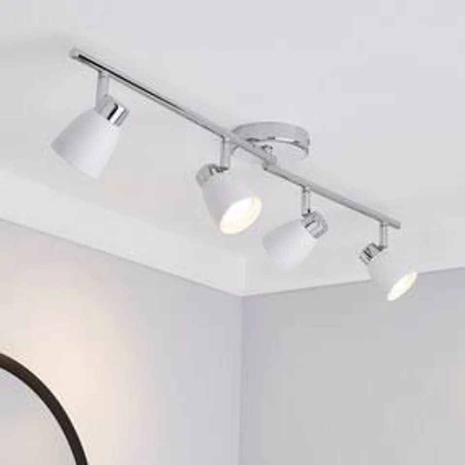 BOXED ALTO 4 LIGHT SEMI FLUSH SPOTLIGHT BAR
