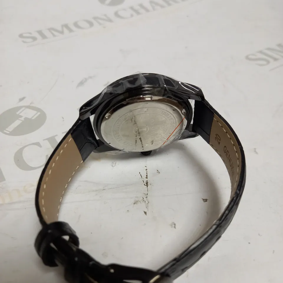 MENS TALIS CO WATCH DUEL GIFT BOX 2X WATCHES INCLUDED – BRAND NEW - LEATHER STRAP